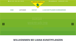 Desktop Screenshot of kunstbonsai.de