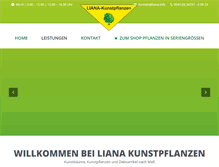 Tablet Screenshot of kunstbonsai.de